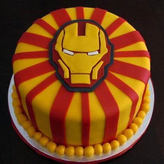 Super Hero Cake - Captain America, Thor, Iron Man and Hulk - Make Our Cake-sonthuy.vn